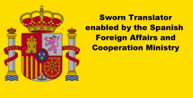 Traduccion jurada Sworn translation Tarragona